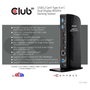 Club 3D USB 3.2 Docking Station 4K 60Hz 6xUSB3 2xDP LAN Audio Negro