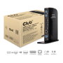 Club 3D USB 3.2 Docking Station 4K 60Hz 6xUSB3 2xDP LAN Audio Negro