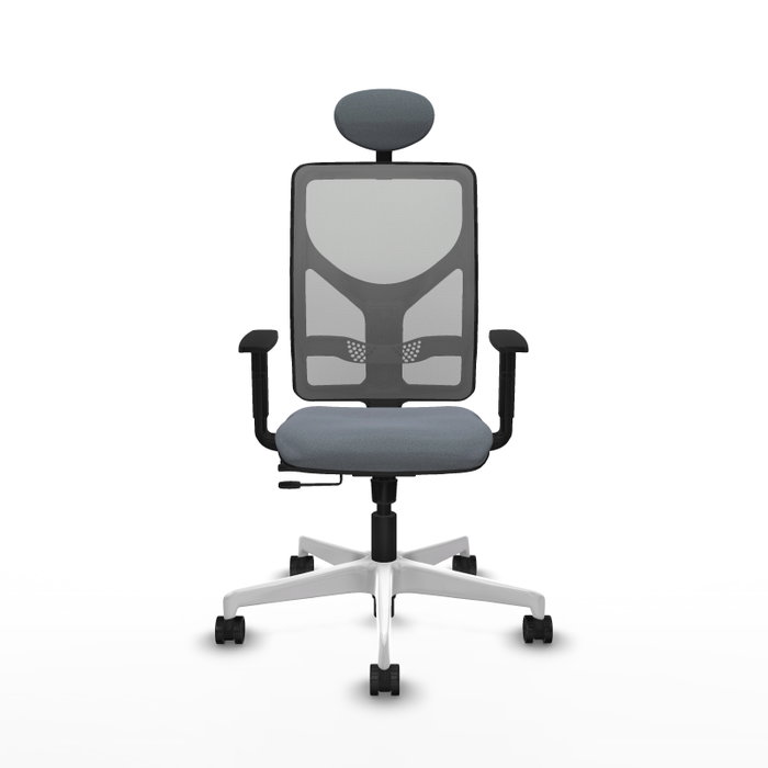PIQUERAS Y CRESPO Silla de oficina Motilla Gris con Mecanismo Sincro/Traslack PIQUERAS Y CRESPO Silla de oficina Motilla Gris con Mecanismo Sincro/Traslack
