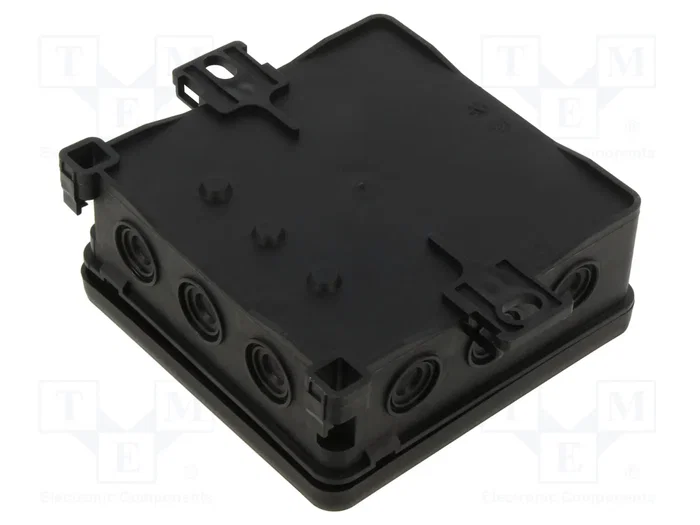 SIMET FASTBOX caja de conexiones empotrada 100x100x40mm negra SIMET FASTBOX caja de conexiones empotrada 100x100x40mm negra