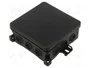 SIMET FASTBOX caja de conexiones empotrada 100x100x40mm negra