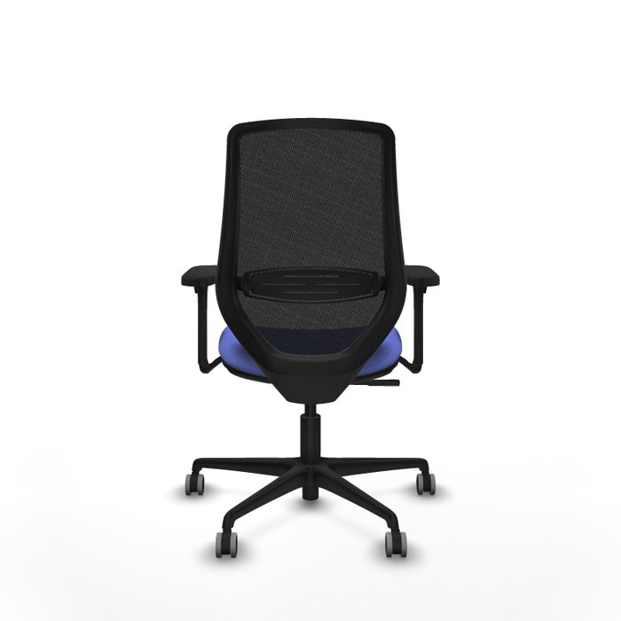 PIQUERAS Y CRESPO Silla de oficina Mardos Azul claro y Negro