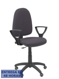 Silla de Oficina Piqueras y Crespo 600B8RP Gris oscuro