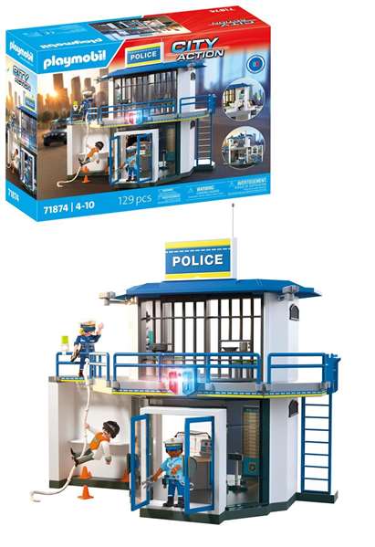 Playmobil Comisaría con Sala de Investigación 4 a 10 años