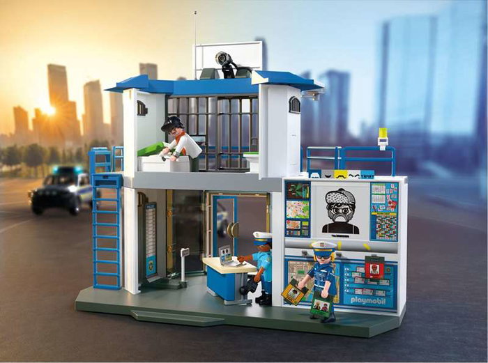 Playmobil Comisaría con Sala de Investigación 4 a 10 años