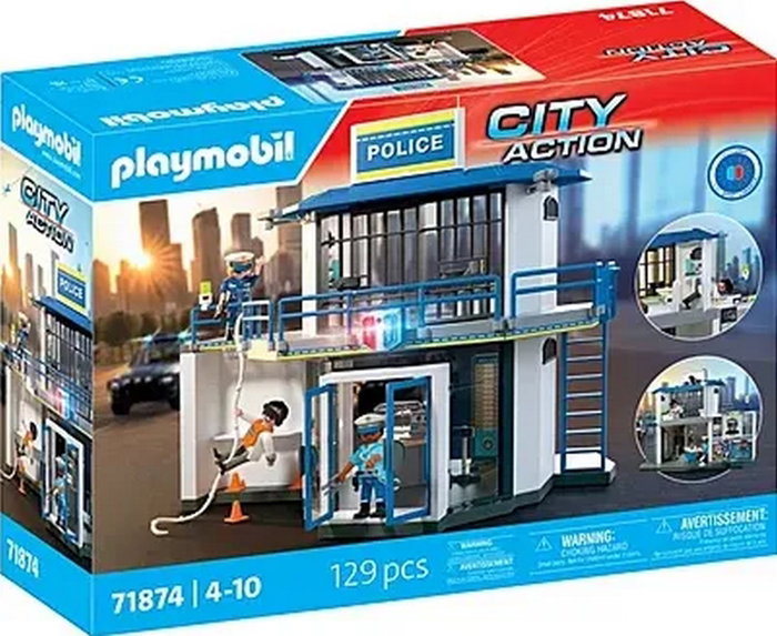 Playmobil 71874 Comisaría con sala de investigación City Action Playmobil 71874 Comisaría con sala de investigación City Action