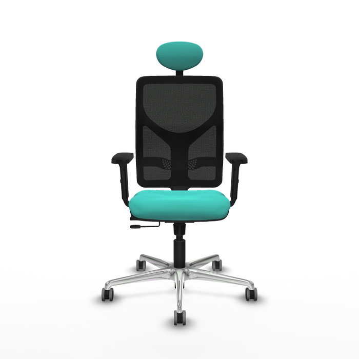 PIQUERAS Y CRESPO Silla de oficina Motilla con mecanismo Sincro/Traslack, Turquesa y Negro PIQUERAS Y CRESPO Silla de oficina Motilla con mecanismo Sincro/Traslack, Turquesa y Negro
