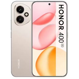 Honor 400 5G Smartphone - 6.55" AMOLED 120Hz, Snapdragon 7 Gen 3, 8GB RAM, 256GB, Cámara 50MP, Batería 5300 mAh, Carga Rápida 66W, MagicOS 9.0, Color Desert Gold