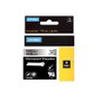 Dymo Cinta de Etiquetas Industrial Rhino 9mm x 5,5m Negro sobre Plata