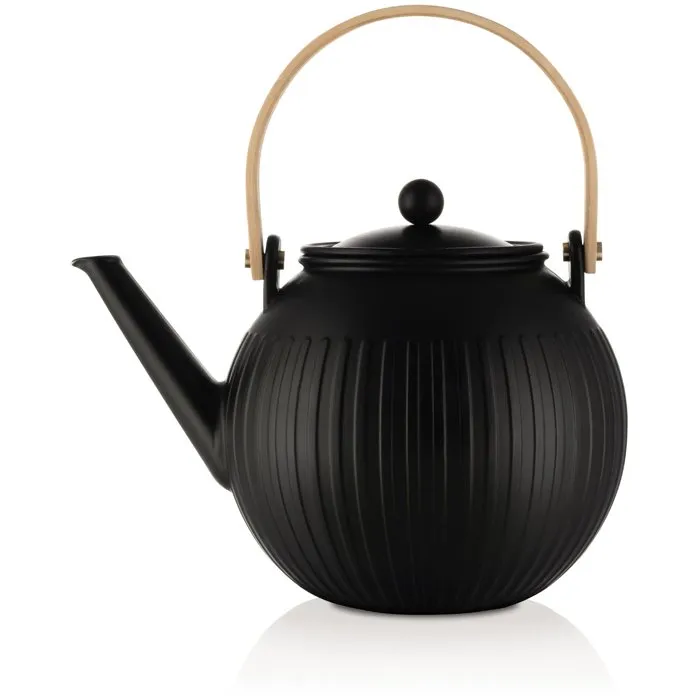 Bodum BOD0699965419493 Tetera de Pístón de Porcelana con Filtro de Acero Inoxidable, 1.5 Litros Bodum BOD0699965419493 Tetera de Pístón de Porcelana con Filtro de Acero Inoxidable, 1.5 Litros