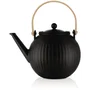 Bodum BOD0699965419493 Tetera de Pístón de Porcelana con Filtro de Acero Inoxidable, 1.5 Litros