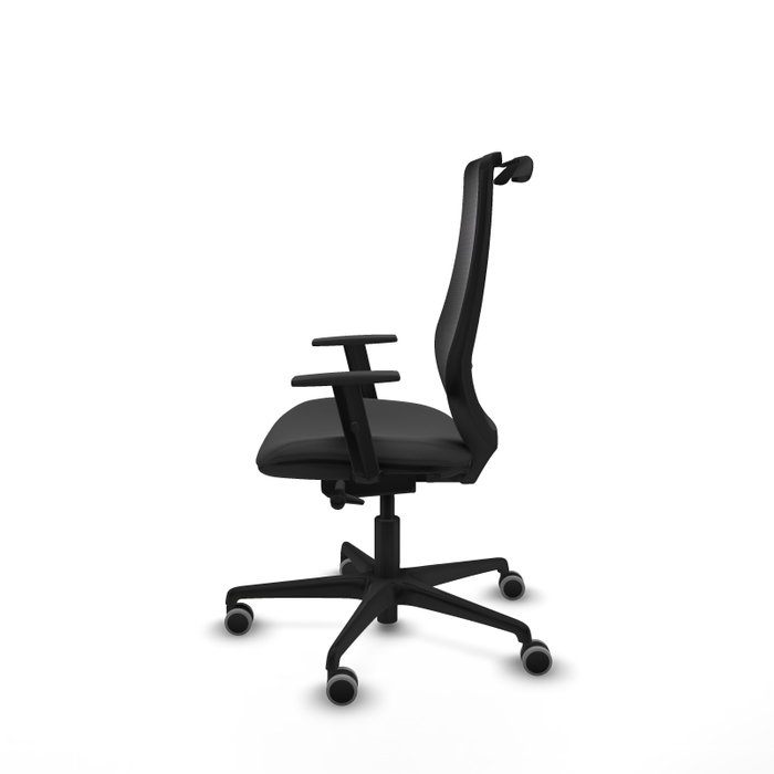 PIQUERAS Y CRESPO Silla de oficina Mardos con mecanismo Sincro/Traslack, Gris oscuro y Negro PIQUERAS Y CRESPO Silla de oficina Mardos con mecanismo Sincro/Traslack, Gris oscuro y Negro