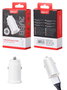 AVANT CONNECT Adaptador de Coche para Cargador de Coche, 2 Puertos USB, 2 Amp, Color Blanco, Compatible con Teléfonos y Tablets