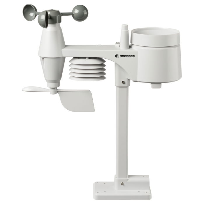 Bresser 7002550CM3000 Centro Meteorológico 5 en 1 Comfort con Pronóstico del Tiempo y Sensores Exteriores hasta 150m