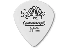 Dunlop Pack de 12 unidades Tortex Jazz III Blanco - 0,73mm