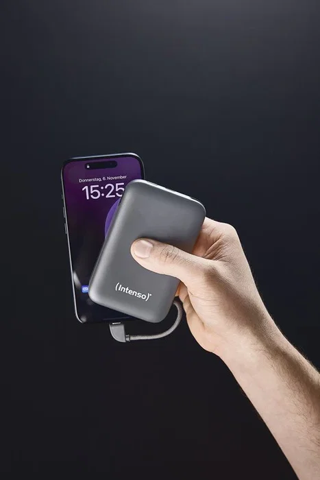 Intenso S10000 Power Bank 10000 mAh Gris con USB-C Integrado Intenso S10000 Power Bank 10000 mAh Gris con USB-C Integrado