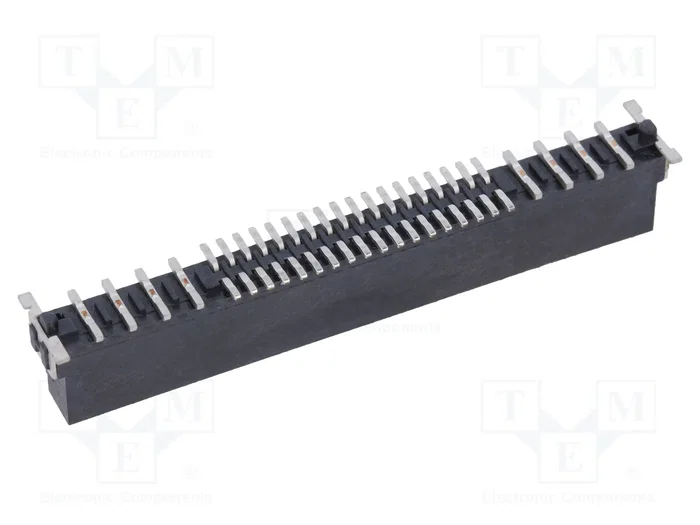 HARTING Conector de datos har-flex® Hybrid 44 pines (8+36) recto SMT HARTING Conector de datos har-flex® Hybrid 44 pines (8+36) recto SMT
