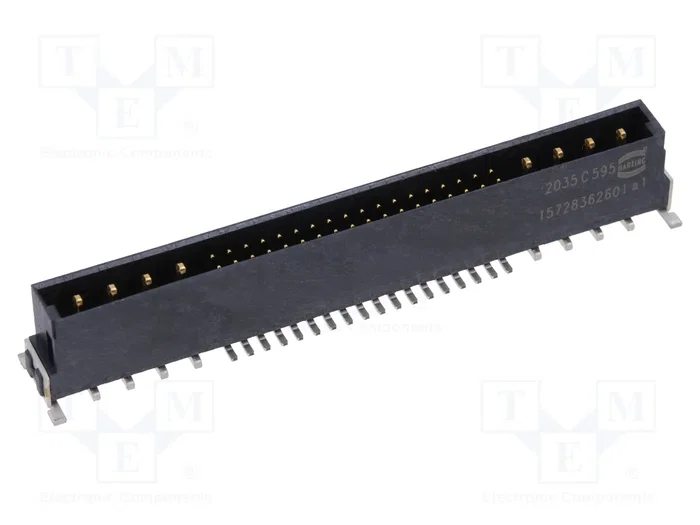 HARTING Conector de datos har-flex® Hybrid 44 pines (8+36) recto SMT HARTING Conector de datos har-flex® Hybrid 44 pines (8+36) recto SMT