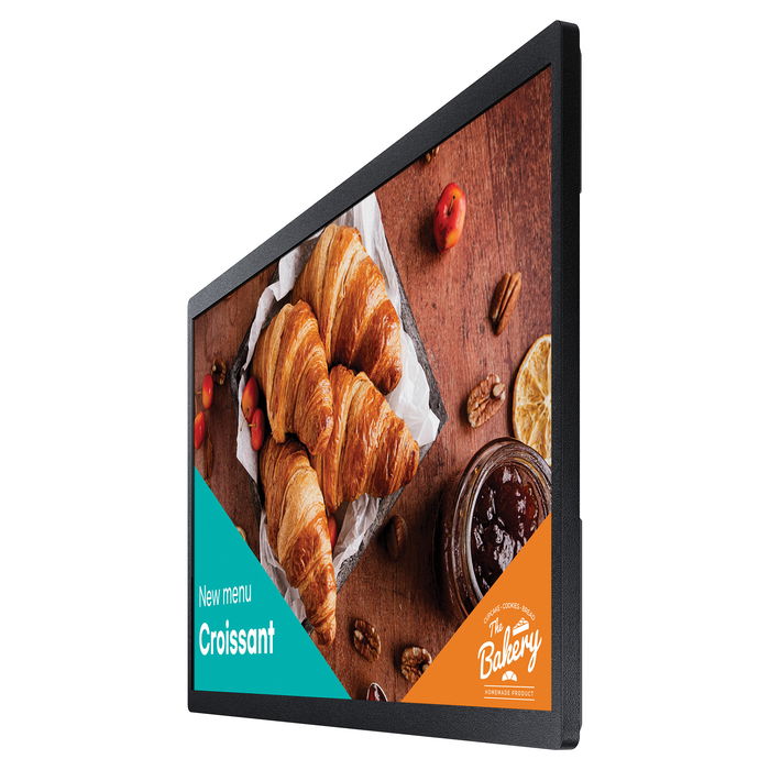 Samsung QB24C 60,5cm/23,8" (1920x1080) Pantalla Plana DigitalSignage USB HDMI Ethernet 25%Haze Tizen Black