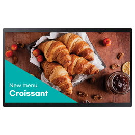 Samsung QB24C 60,5cm/23,8" (1920x1080) Pantalla Plana DigitalSignage USB HDMI Ethernet 25%Haze Tizen Black