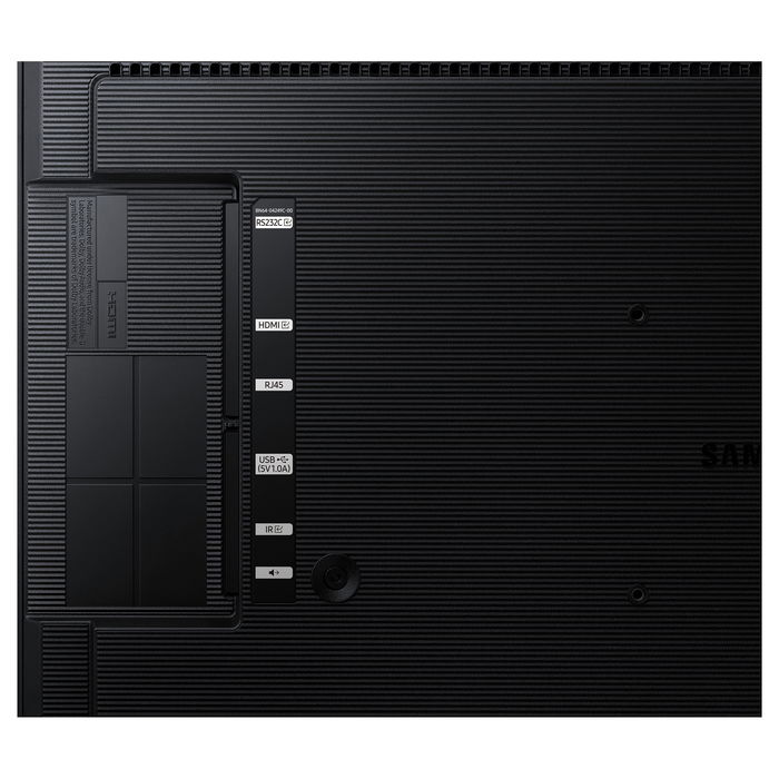 Samsung QB24C 60,5cm/23,8" (1920x1080) Pantalla Plana DigitalSignage USB HDMI Ethernet 25%Haze Tizen Black