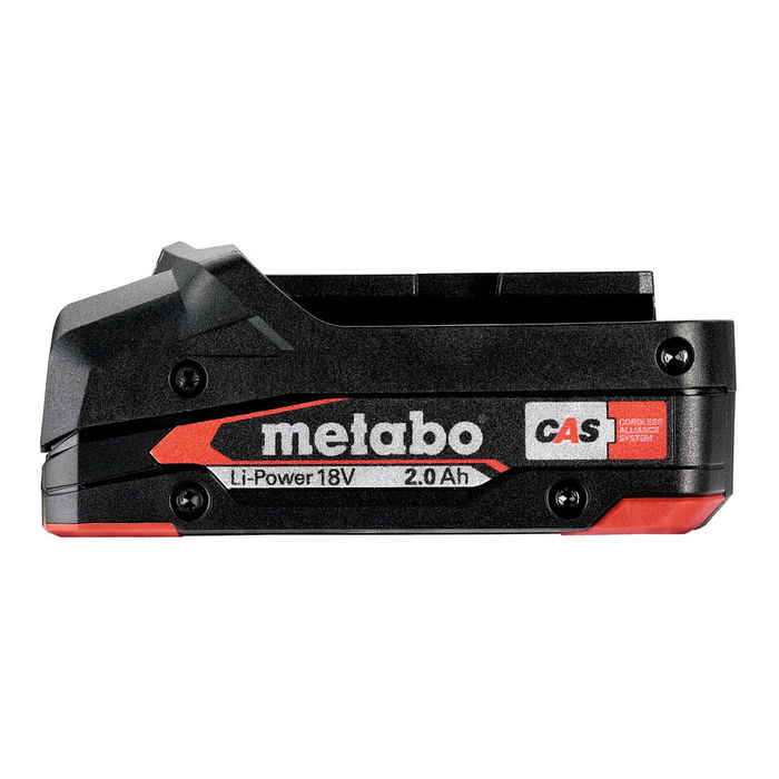 Metabo Batería Li-Ion 18V 2.0Ah 625026000 Recargable para Taladro con Indicador LED, 36 Wh