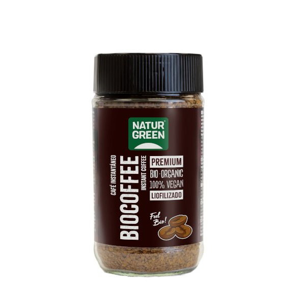 NATURGREEN BIOCAFE Café soluble instantáneo BIO 100 g