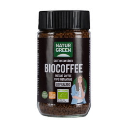 NaturGreen BioCoffee Instant 100 g Café soluble Arábica y Robusta Ecológico