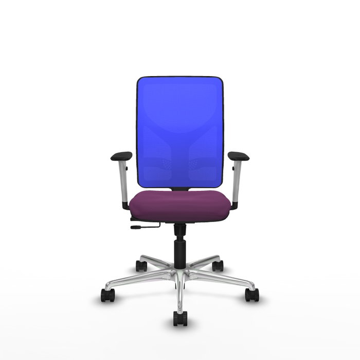PIQUERAS Y CRESPO Silla de oficina Motilla con mecanismo Sincro/Traslack Morado y Azul PIQUERAS Y CRESPO Silla de oficina Motilla con mecanismo Sincro/Traslack Morado y Azul