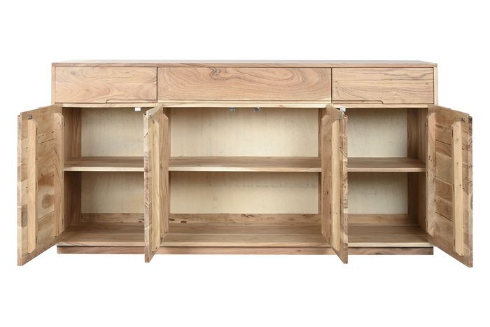 DKD Home Decor Aparador Indi 1c25 Madera Reciclada Natural 160 x 81 x 40 cm DKD Home Decor Aparador Indi 1c25 Madera Reciclada Natural 160 x 81 x 40 cm