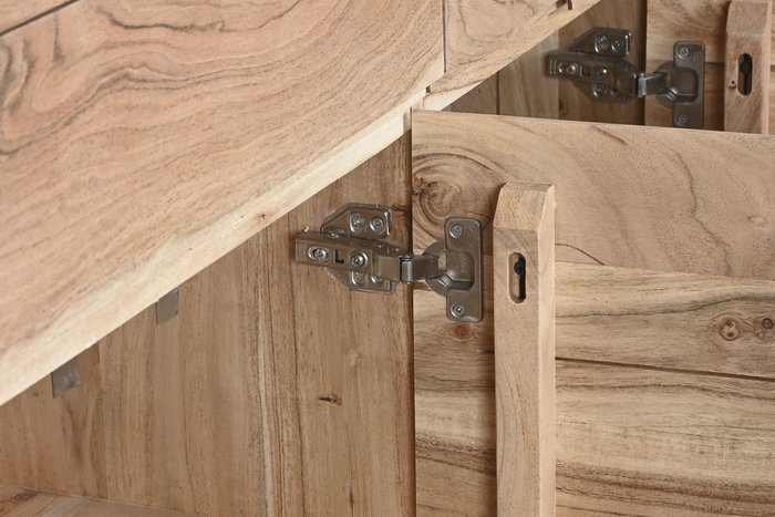 DKD Home Decor Aparador Indi 1c25 Madera Reciclada Natural 160 x 81 x 40 cm DKD Home Decor Aparador Indi 1c25 Madera Reciclada Natural 160 x 81 x 40 cm