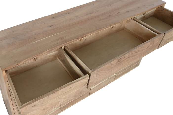 DKD Home Decor Aparador Indi 1c25 Madera Reciclada Natural 160 x 81 x 40 cm DKD Home Decor Aparador Indi 1c25 Madera Reciclada Natural 160 x 81 x 40 cm