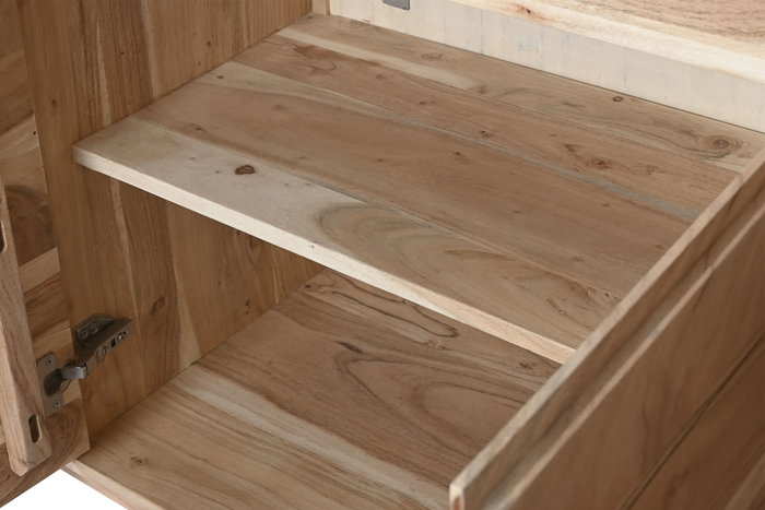 DKD Home Decor Aparador Indi 1c25 Madera Reciclada Natural 160 x 81 x 40 cm DKD Home Decor Aparador Indi 1c25 Madera Reciclada Natural 160 x 81 x 40 cm