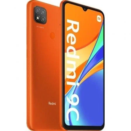 Smartphone Xiaomi Redmi 9C NFC 2GB/ 32GB/ 6.53"/ Naranja Amanecer