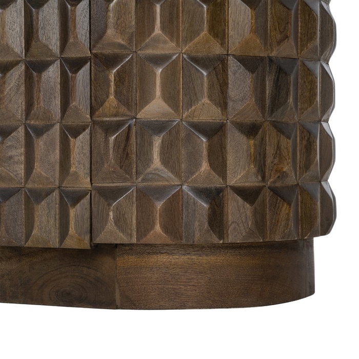 Aparador Madera-Mármol Salón 154 X 40 X 76 cm