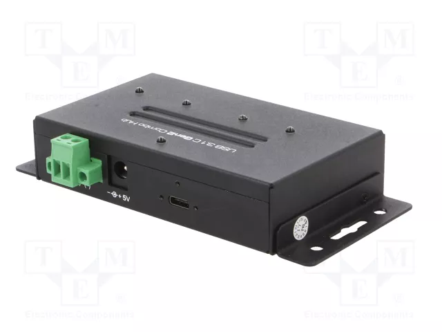LOGILINK Hub USB Industrial USB 3.1 Gen 2 de 4 Puertos 10Gbps LOGILINK Hub USB Industrial USB 3.1 Gen 2 de 4 Puertos 10Gbps
