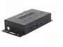 LOGILINK Hub USB Industrial USB 3.1 Gen 2 de 4 Puertos 10Gbps