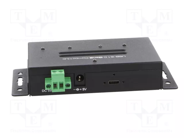 LOGILINK Hub USB Industrial USB 3.1 Gen 2 de 4 Puertos 10Gbps LOGILINK Hub USB Industrial USB 3.1 Gen 2 de 4 Puertos 10Gbps