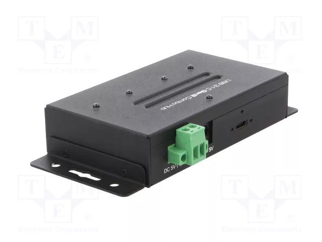LOGILINK Hub USB Industrial USB 3.1 Gen 2 de 4 Puertos 10Gbps LOGILINK Hub USB Industrial USB 3.1 Gen 2 de 4 Puertos 10Gbps