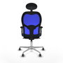 PIQUERAS Y CRESPO Silla de oficina Jorquera Azul