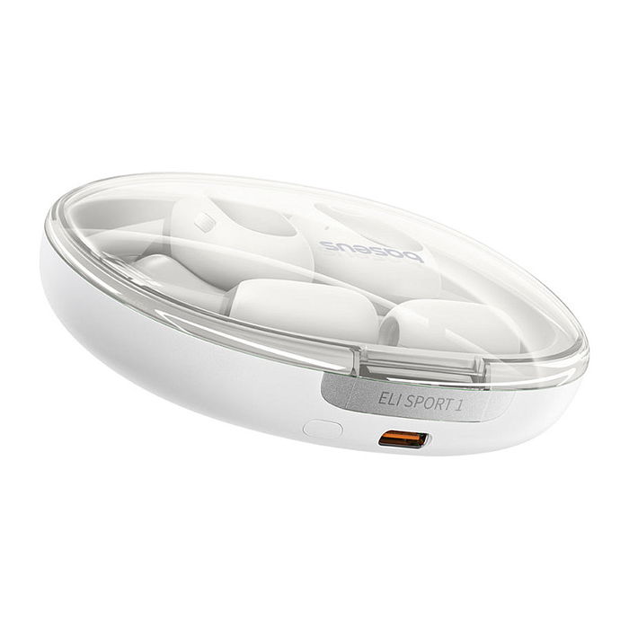 Baseus Eli Sport 1 Open-Ear Auriculares Inalámbricos True Wireless Bluetooth Blancos