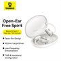 Baseus Eli Sport 1 Auriculares TWS Open-Ear Blanco