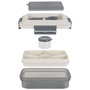 Cook Concept Fiambrera Con Compartimentos Y Tenedor 1.2L Rectangular Apta Microondas