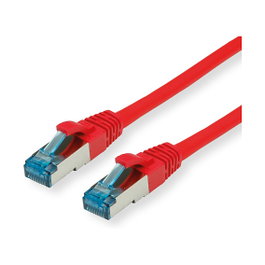 VALUE Patchkabel Cat.6A Class EA S/FTP PiMF LSOH Rojo 5m