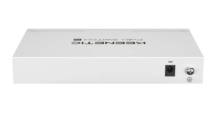 Keenetic KN-4710 Switch PoE+ No Administrado Gigabit Ethernet, 9 Puertos (8 Puertos PoE+ 30W, 120W Total), Escritorio, Blanco