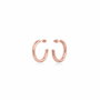 Rosefield Iggy Classic Hoop Small Rosegold Chapado en Oro