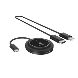 Icy IB-WL101 Transmisor inalámbrico USB-C a HDMI con Power Delivery de 100 W
