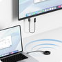 Icy IB-WL101 Transmisor inalámbrico USB-C a HDMI con Power Delivery de 100 W