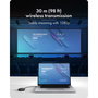 Icy IB-WL101 Transmisor inalámbrico USB-C a HDMI con Power Delivery de 100 W