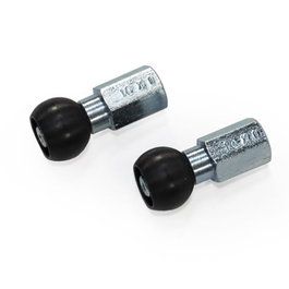 Burley Adaptador Ballz Remolque Coho XC 9.5 mm para Ruedas con Eje Macizo